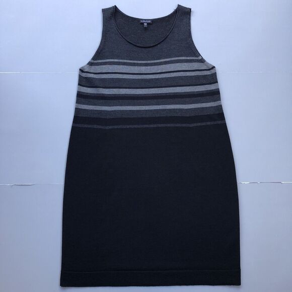 Eileen Fisher Women Large Sweater Dress Sleeveless 100% Merino Wool Career Wear - Picture 4 of 12